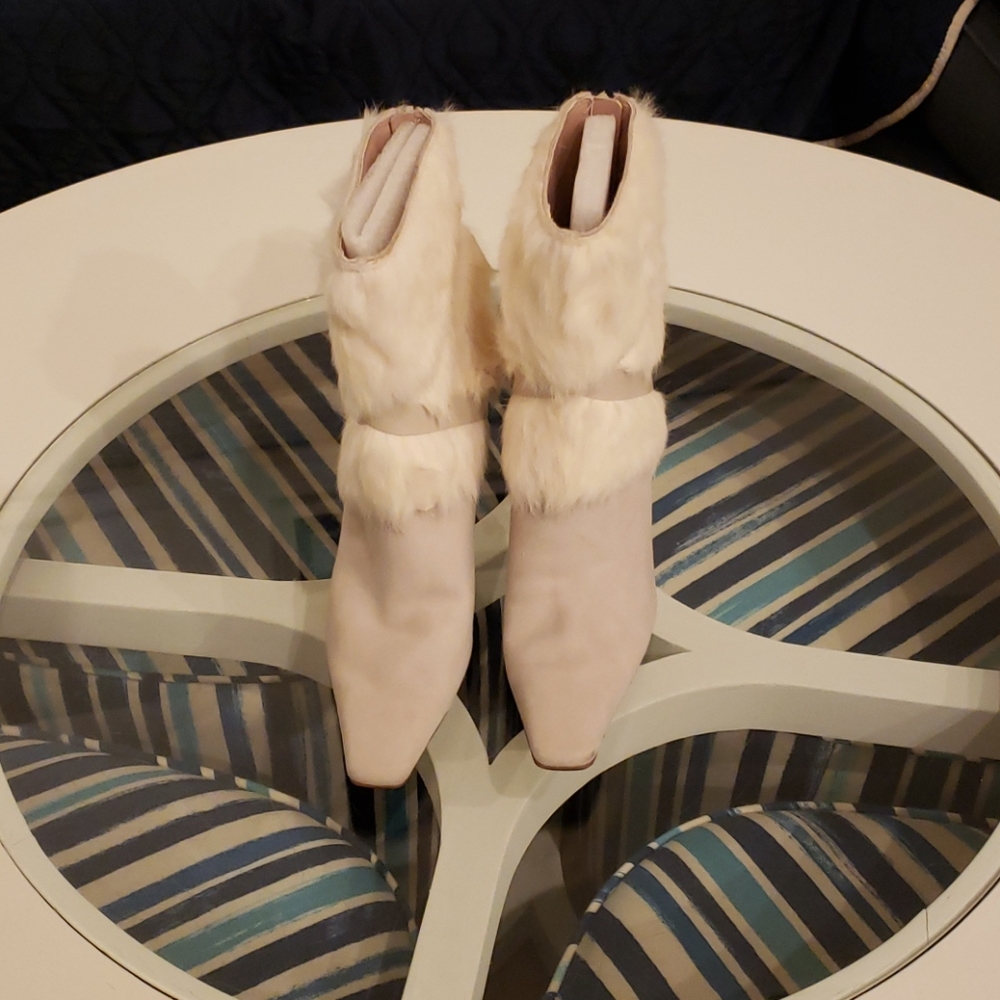 Nine west Rabbit Fur Boots